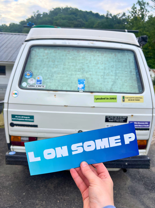 L on some P Sticker