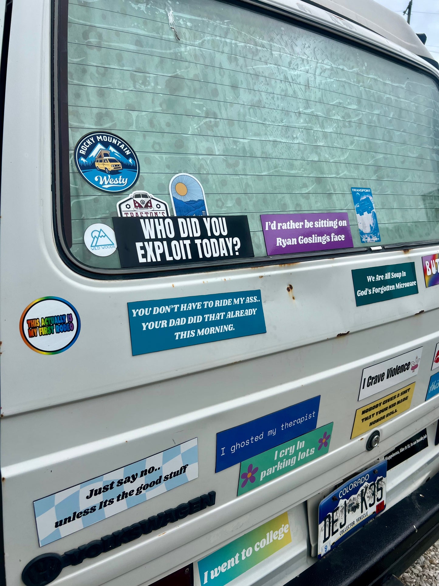 You Don't Have to Ride My Ass.. Your Dad Did That Already This Morning Sticker