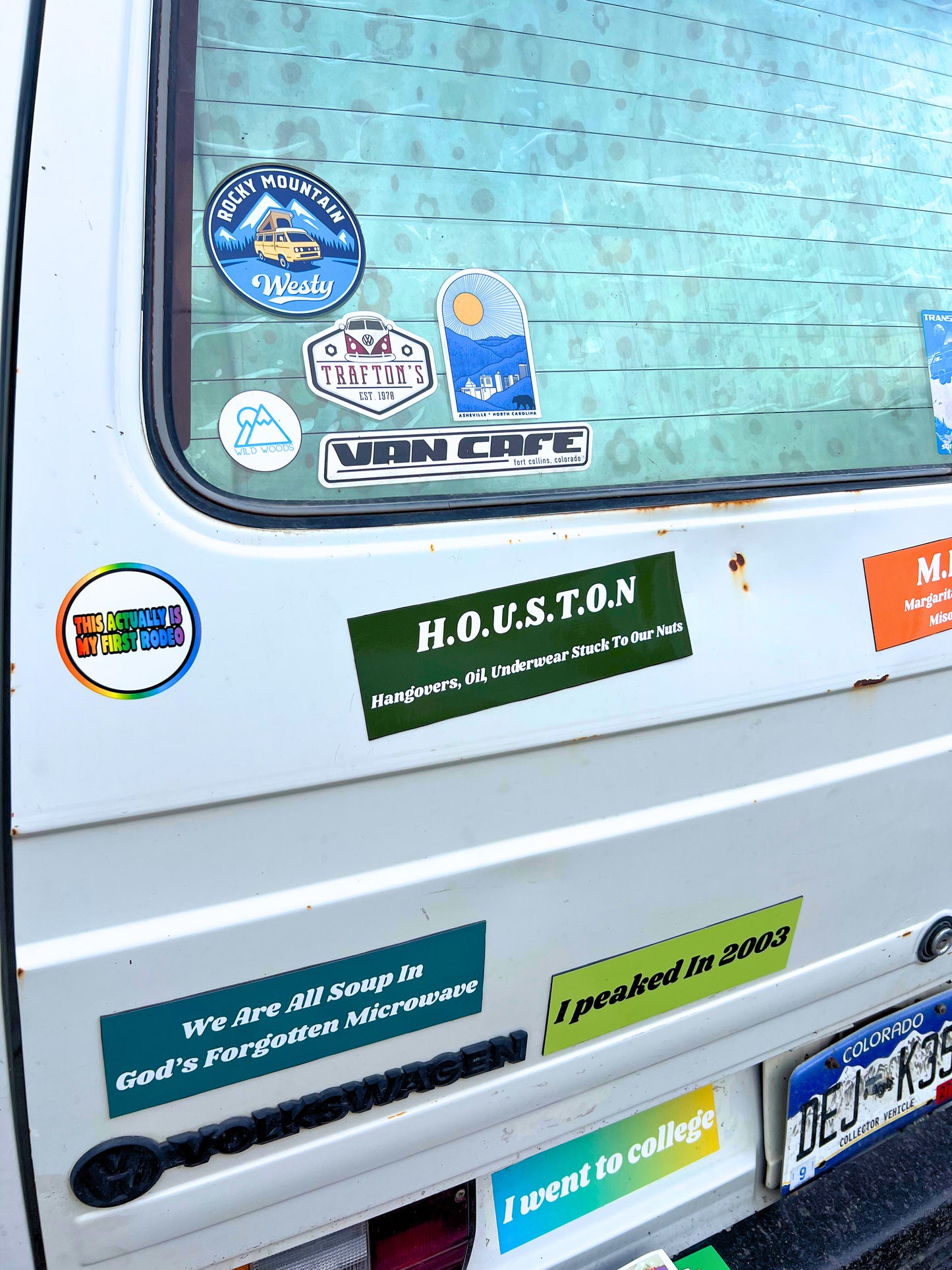 HOUSTON Acronym Sticker