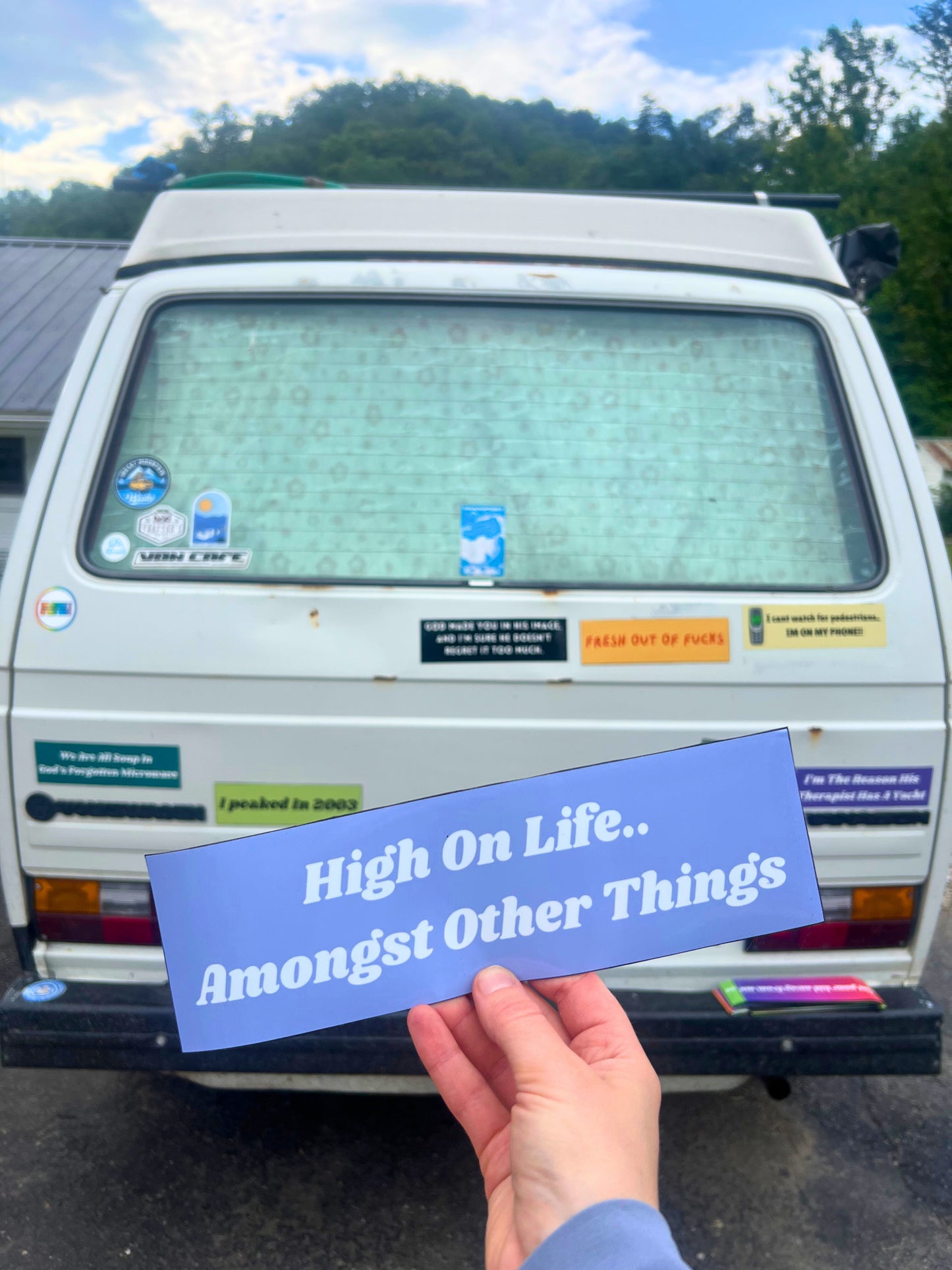 High On Life..Amongst Other Things Sticker