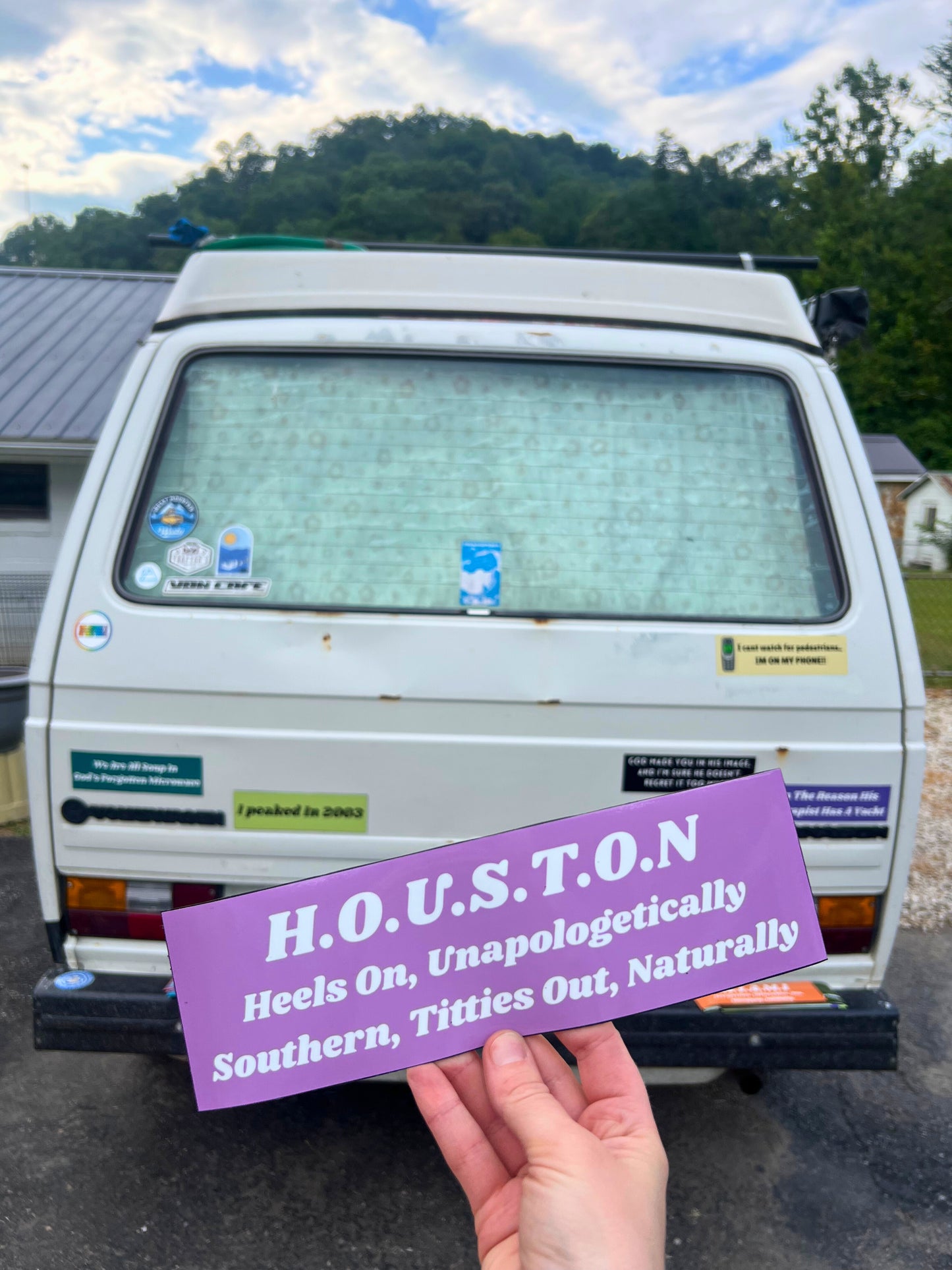 HOUSTON Acronym Sticker