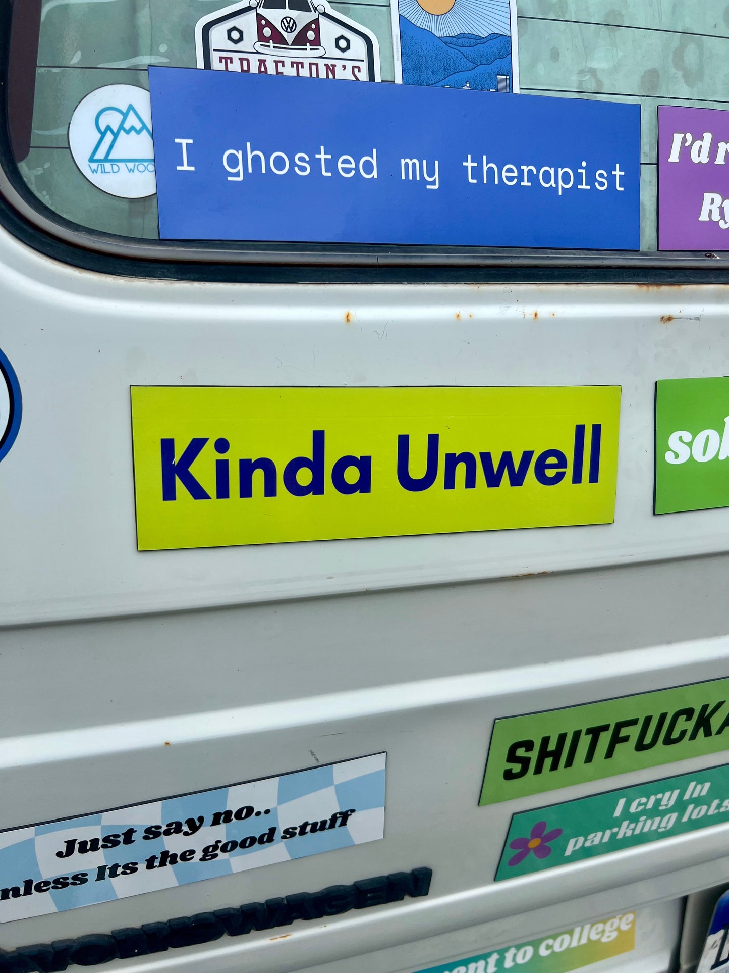 Kinda Unwell Sticker