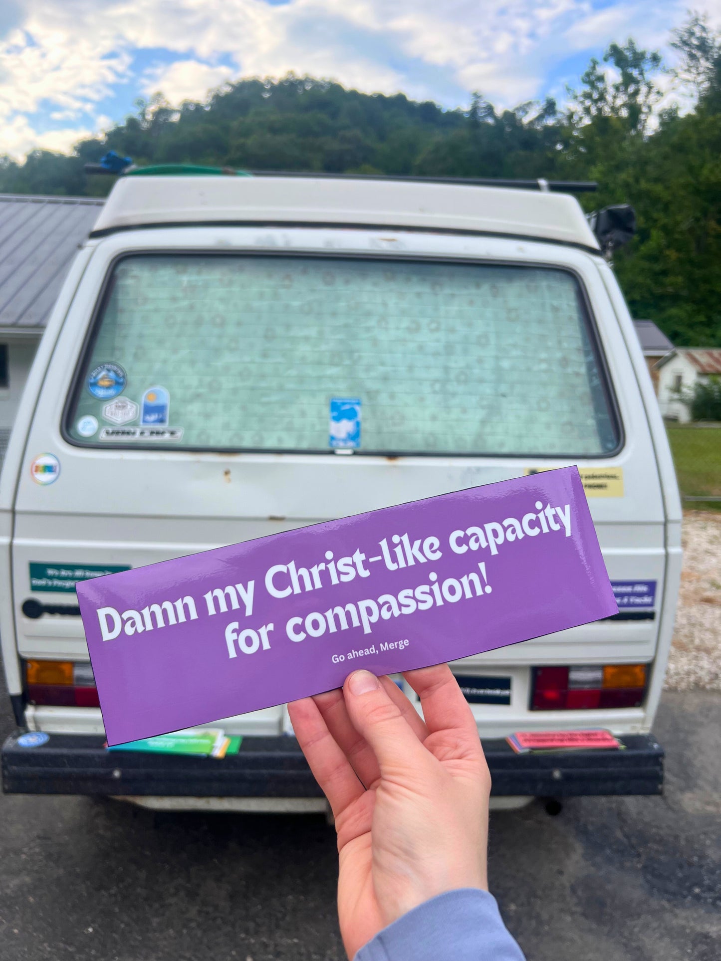 Christ-Like Compassion Bumper Sticker