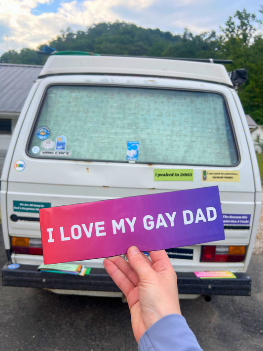 Gay Dad Sticker
