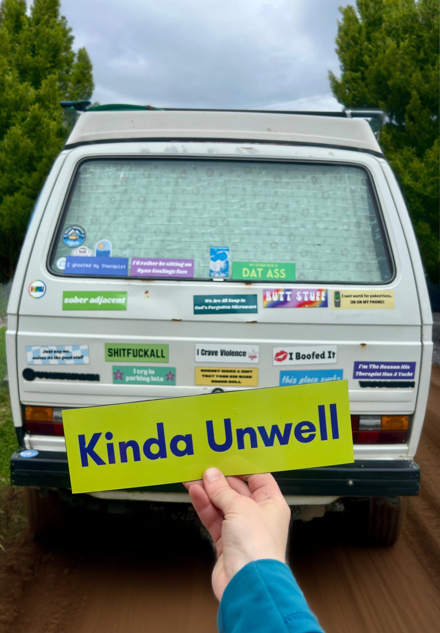 Kinda Unwell Sticker