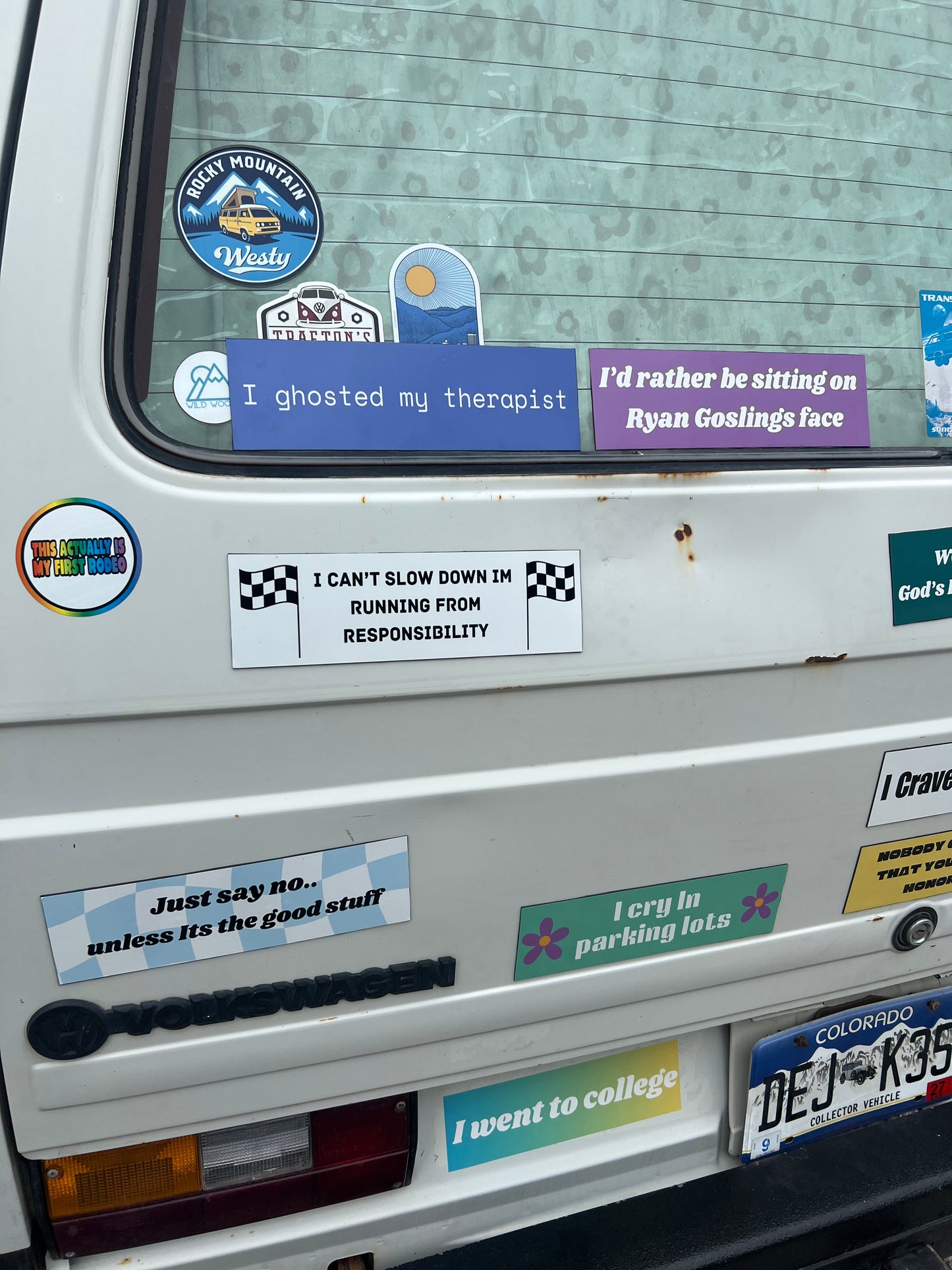 Running From Responsibility Sticker