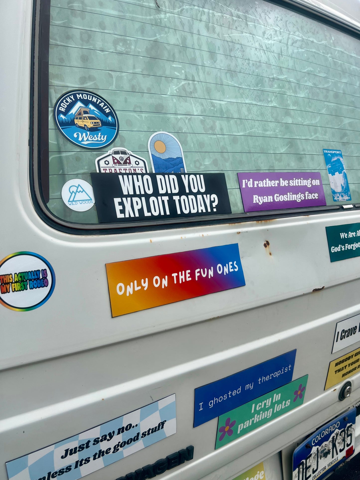 Only on the Fun Ones Sticker