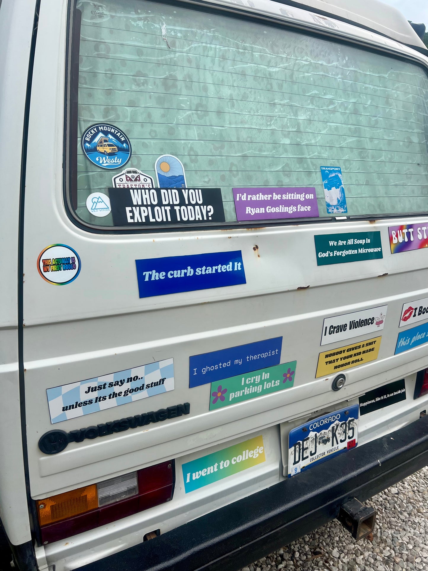 The Curb Started It Sticker