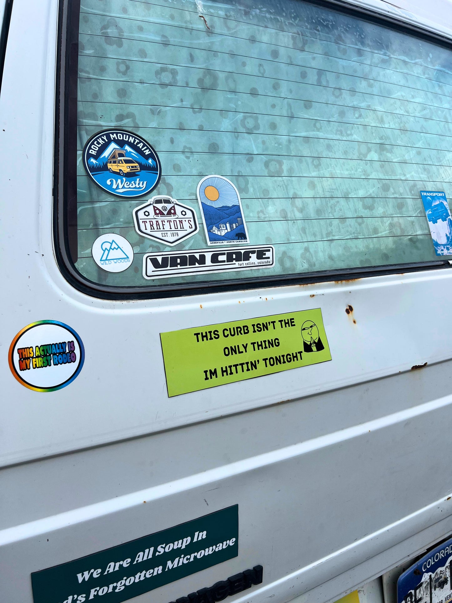 This Curb isn't the Only Thing I'm Hittin' Tonight Bumper Sticker