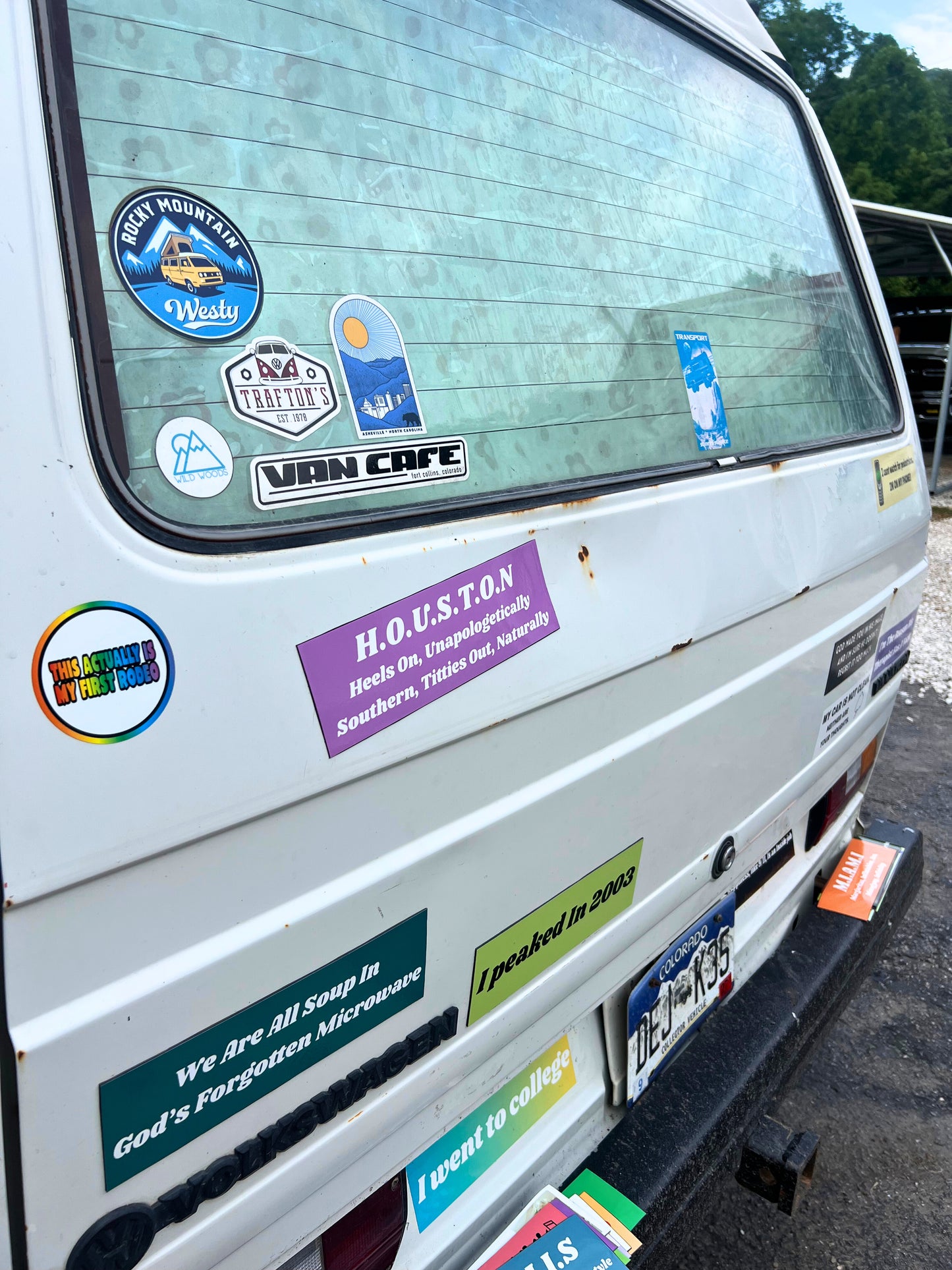 HOUSTON Acronym Sticker