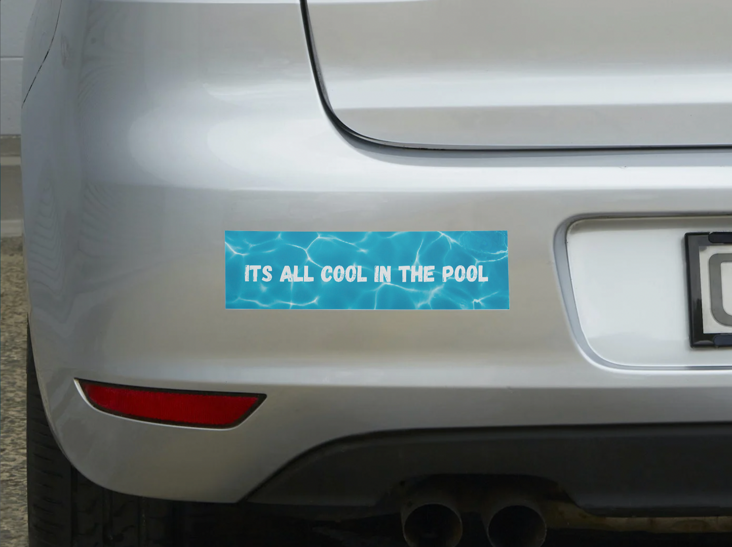 Cool In The Pool Sticker