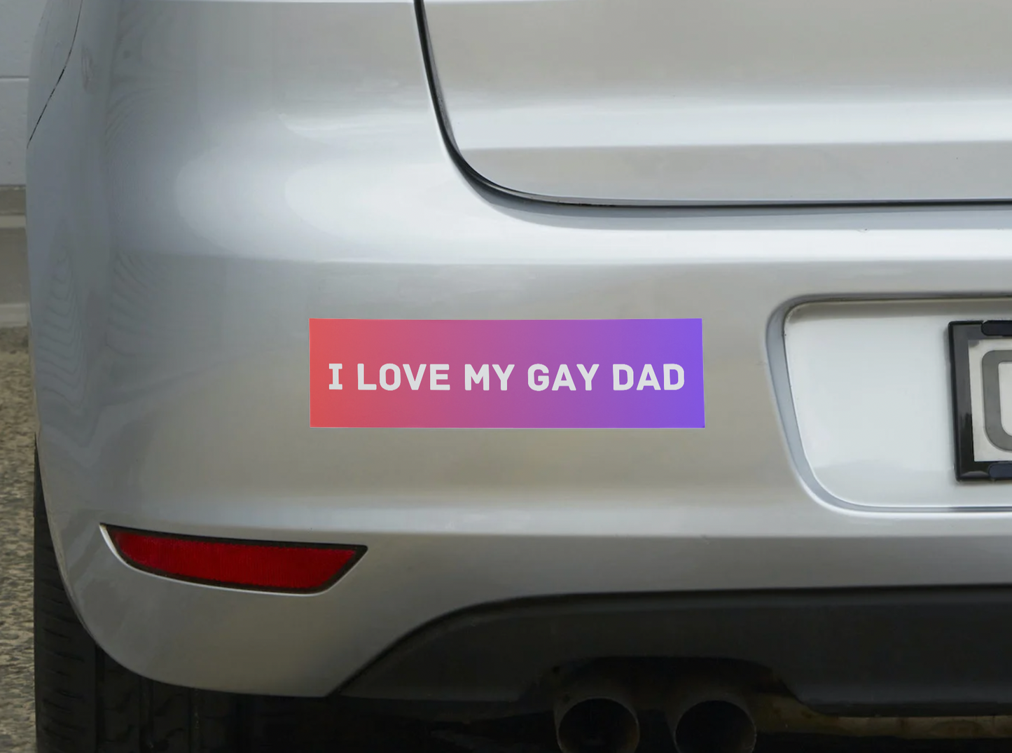 Gay Dad Sticker