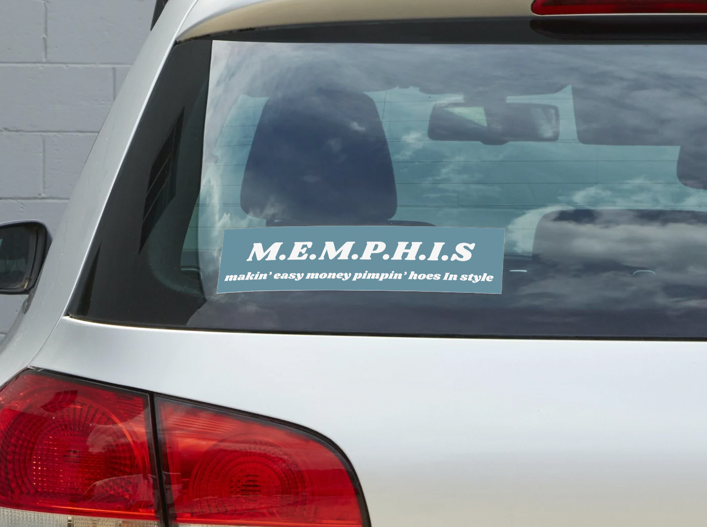 MEMPHIS Acronym Sticker