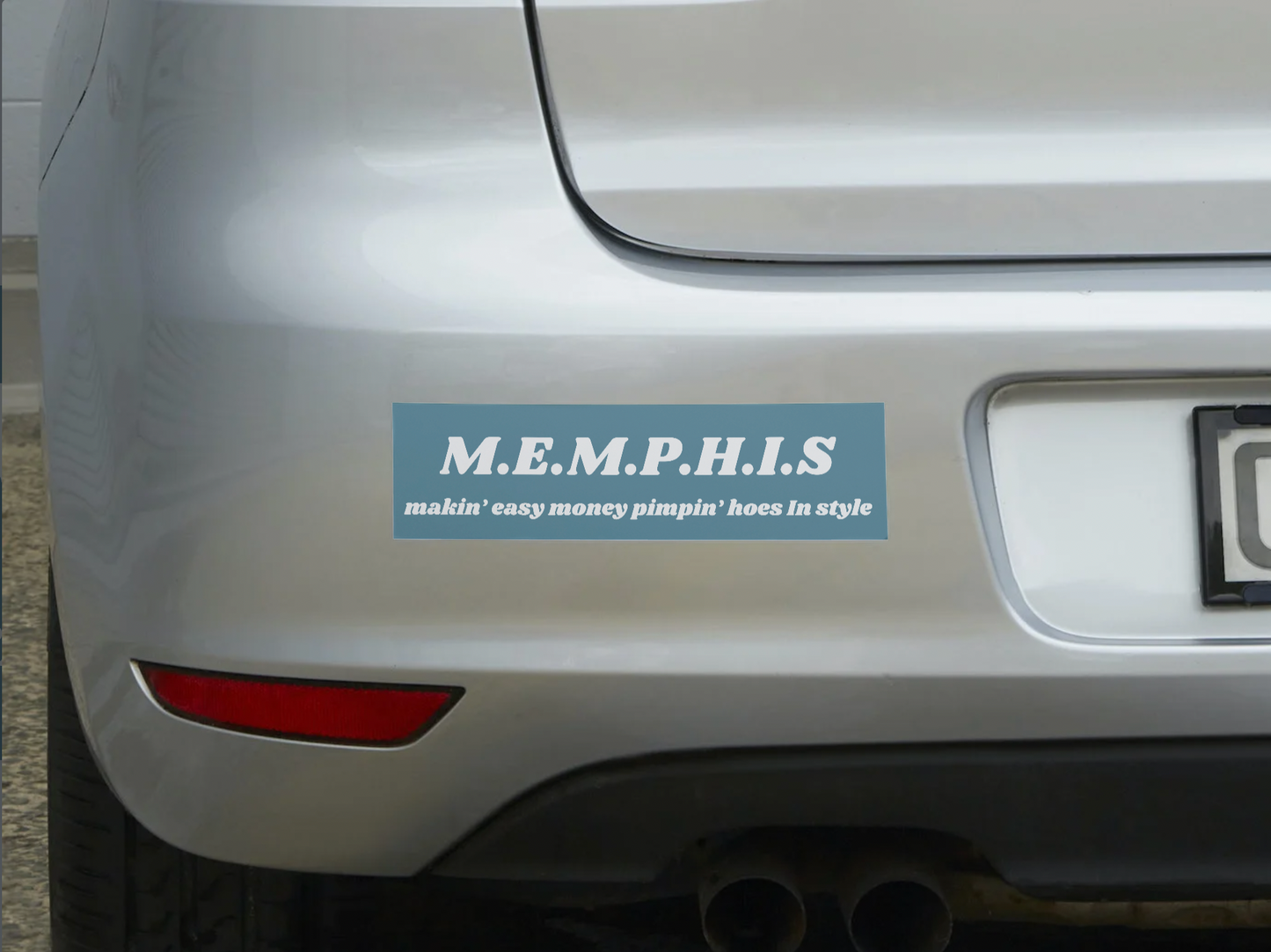 MEMPHIS Acronym Sticker