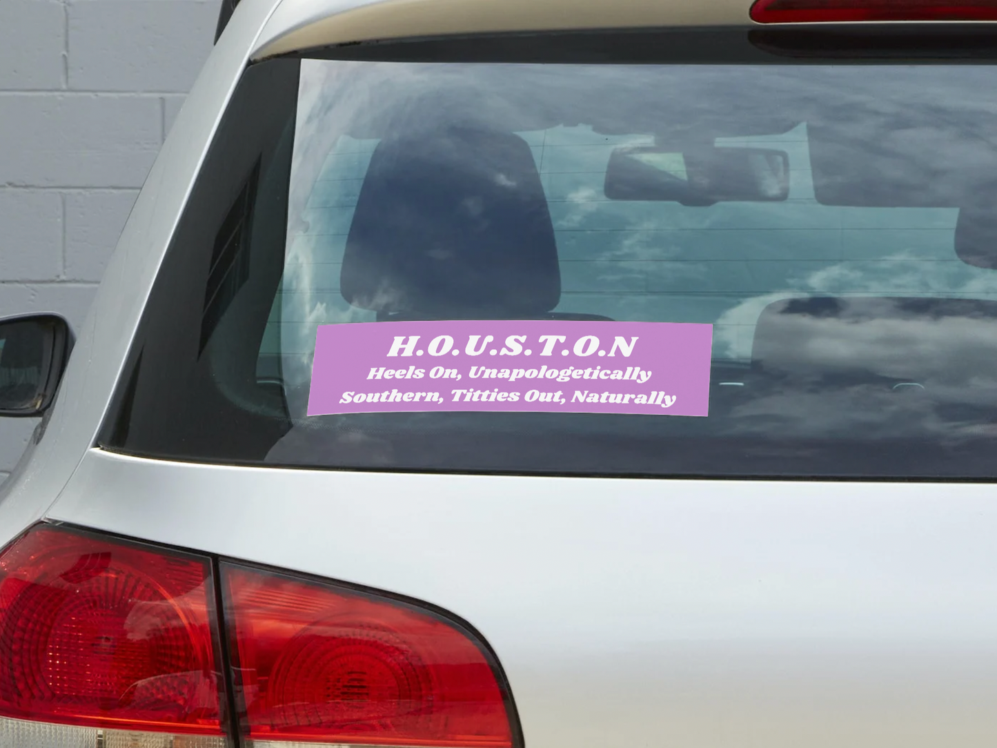 HOUSTON Acronym Sticker