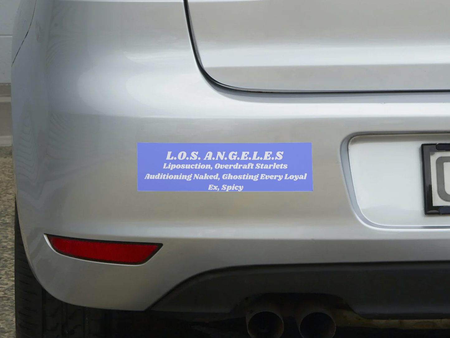 LOS ANGELES Acronym Sticker