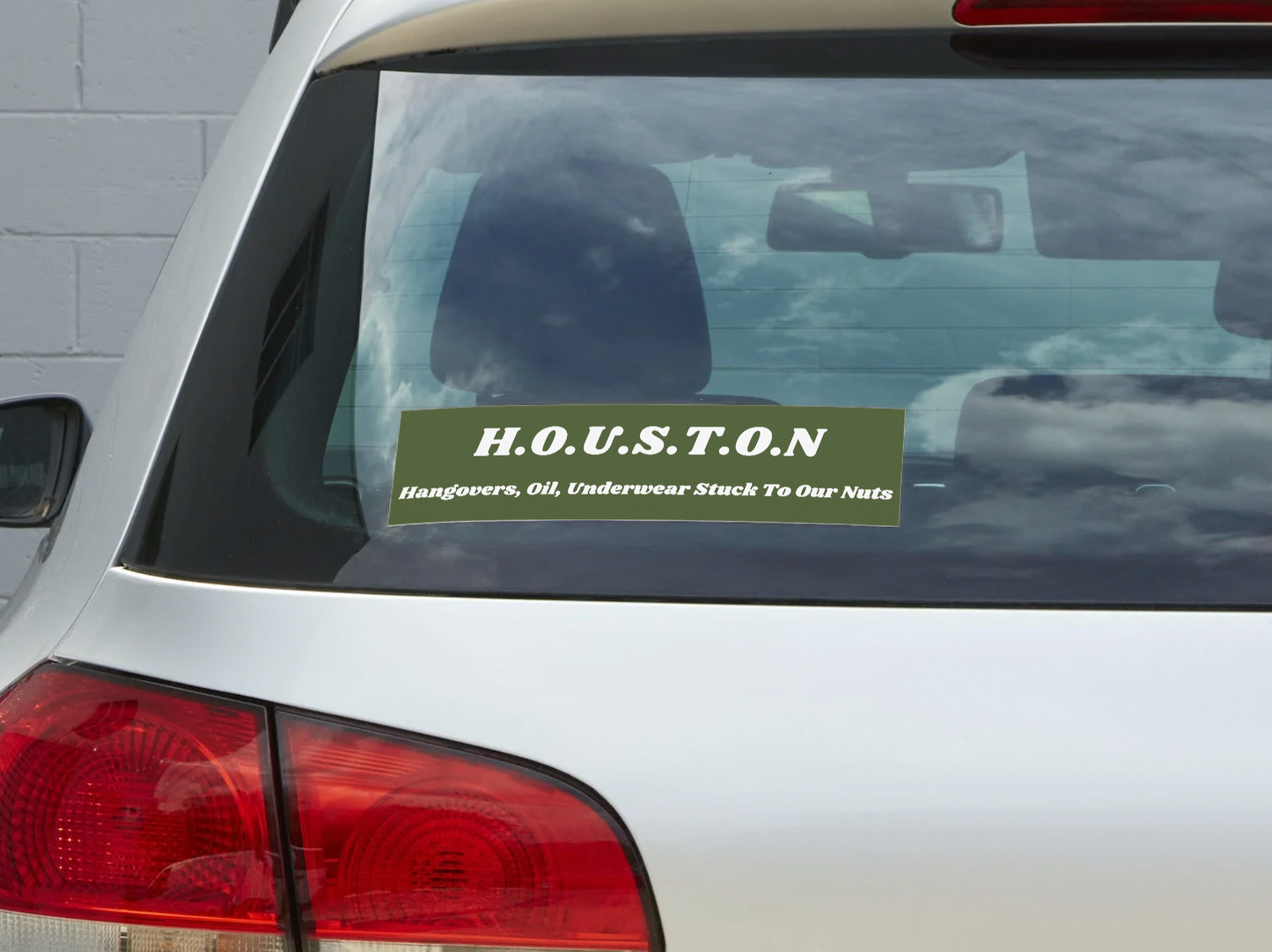 HOUSTON Acronym Sticker