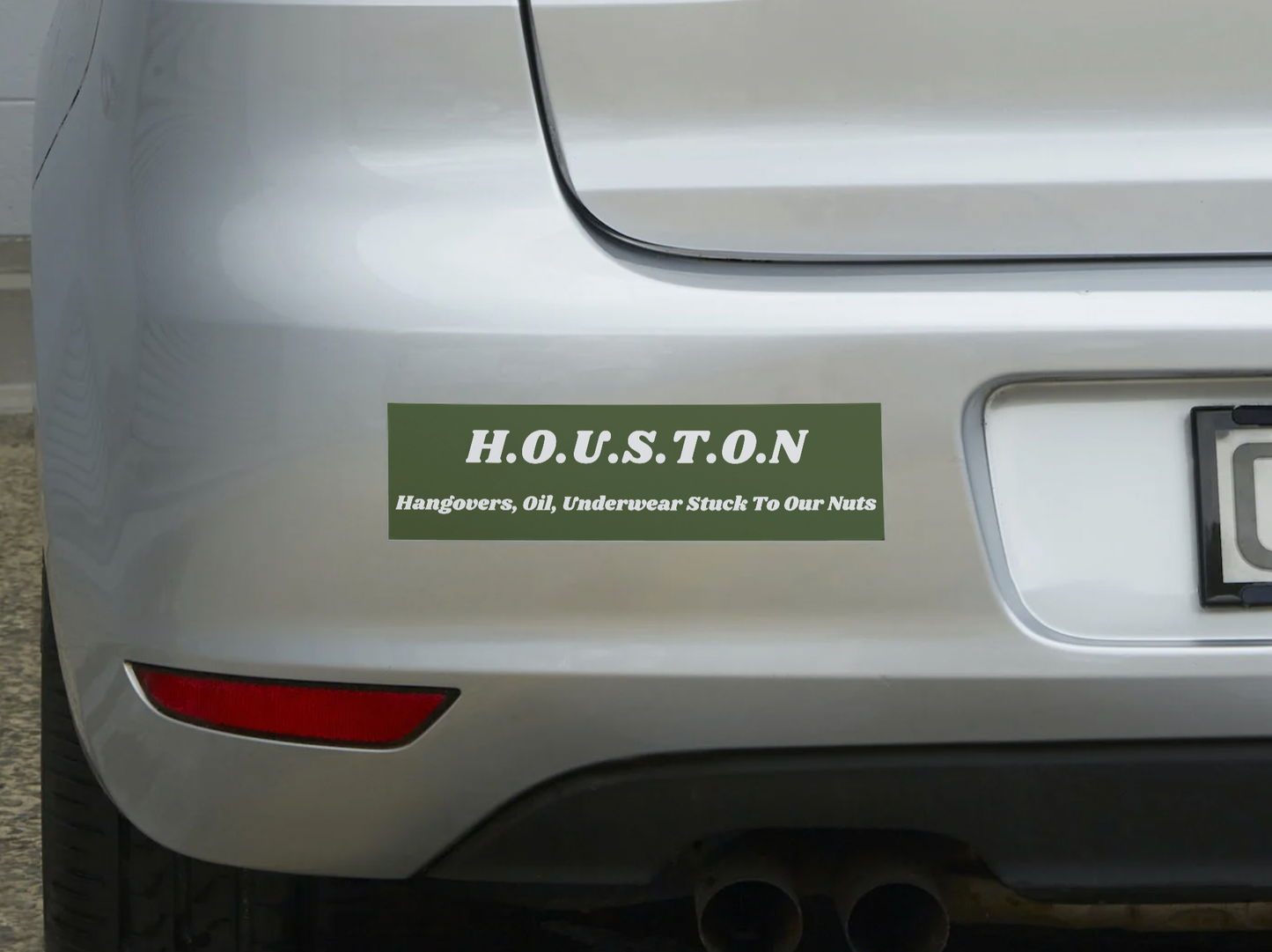 HOUSTON Acronym Sticker