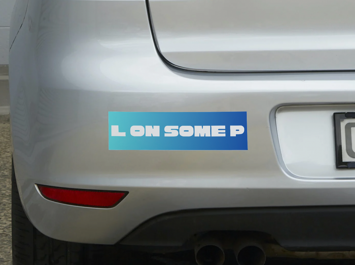 L on some P Sticker