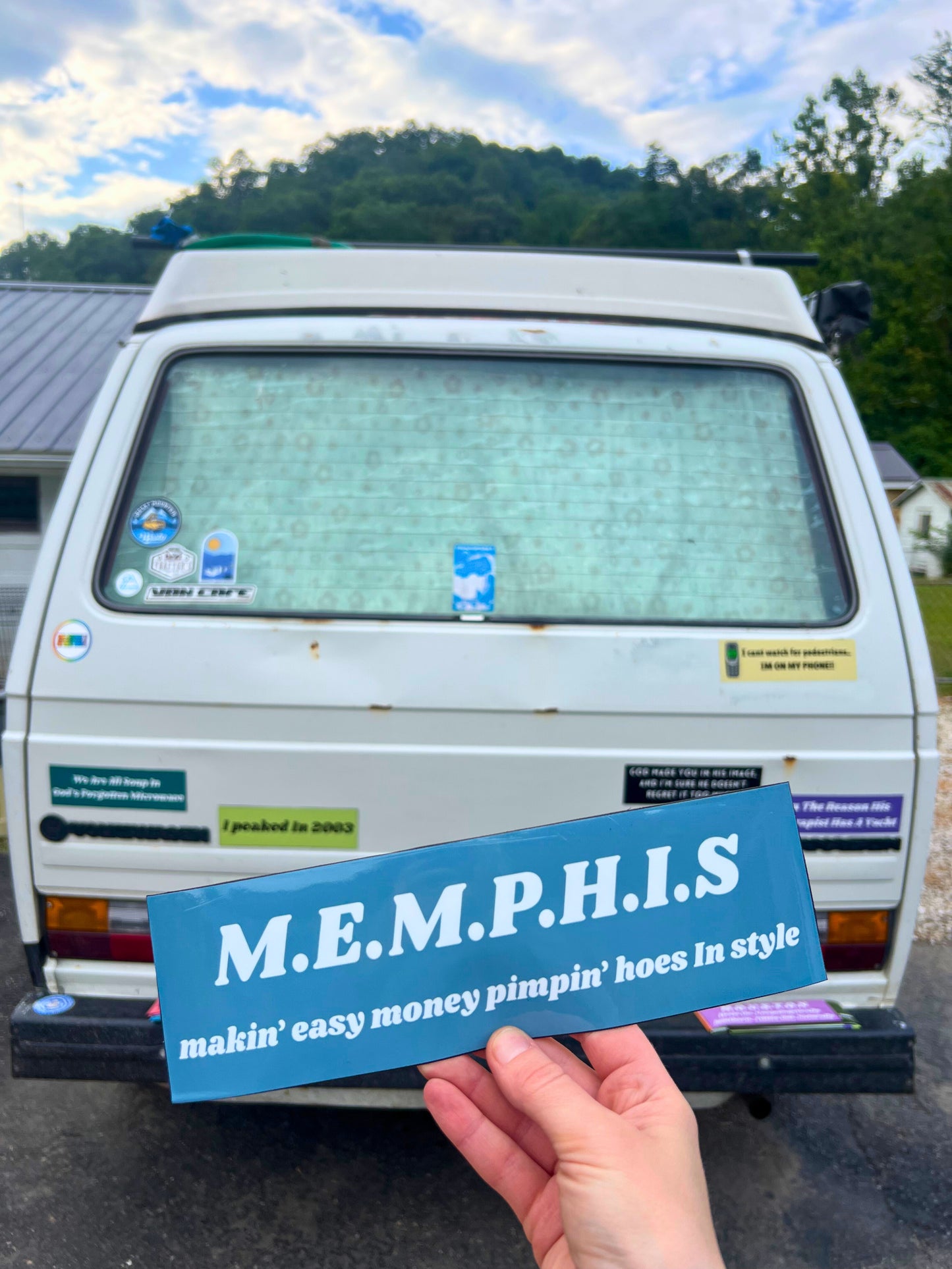 MEMPHIS Acronym Sticker