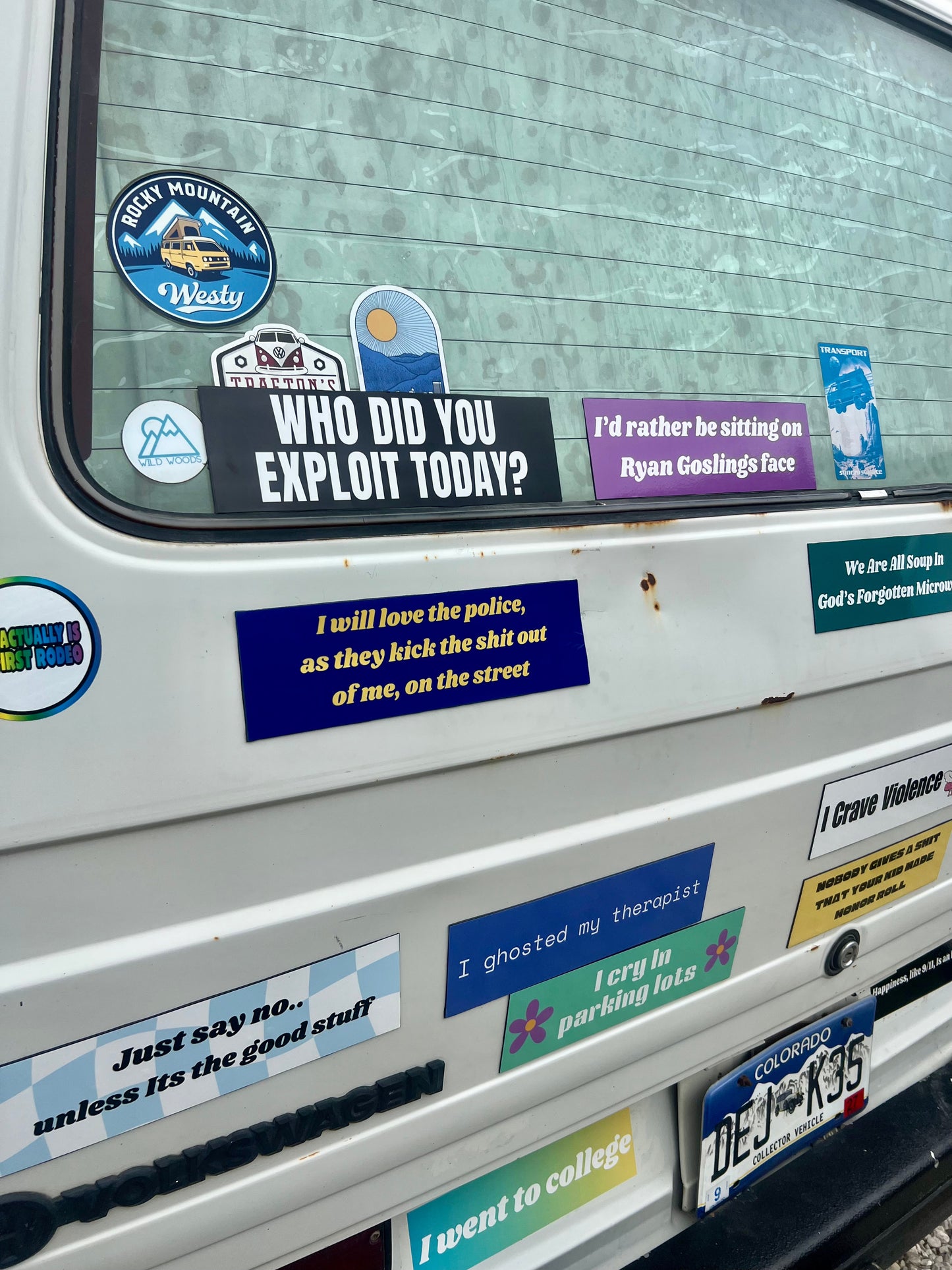 I Will Love The Police... Sticker