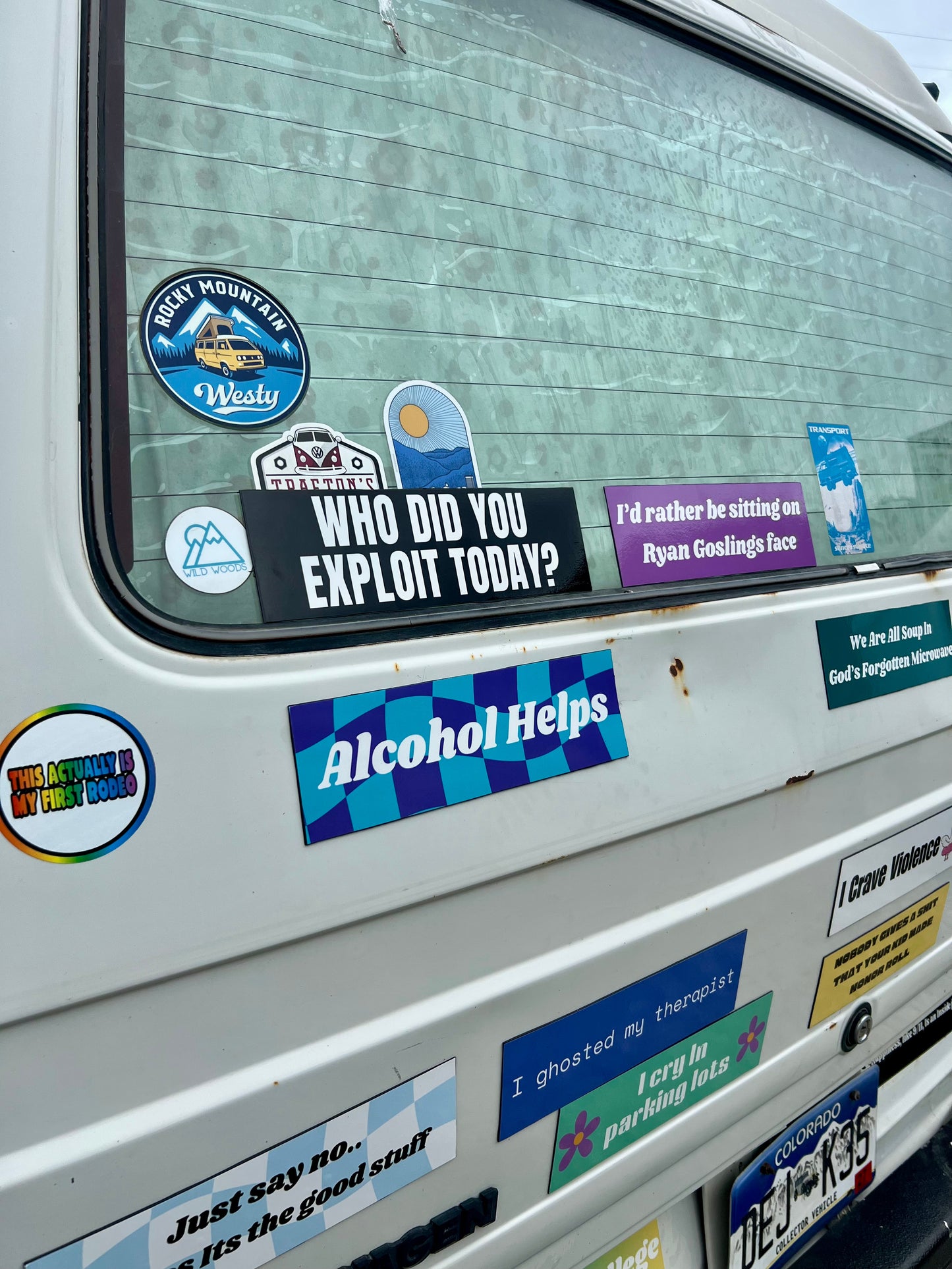 Alcohol Helps Sticker