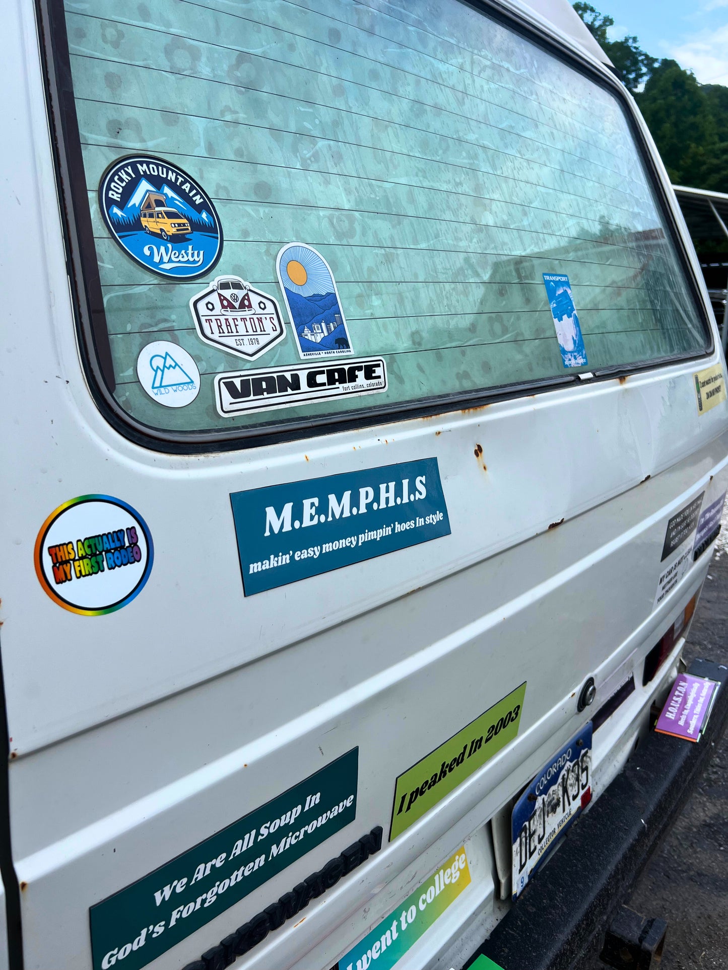 MEMPHIS Acronym Sticker