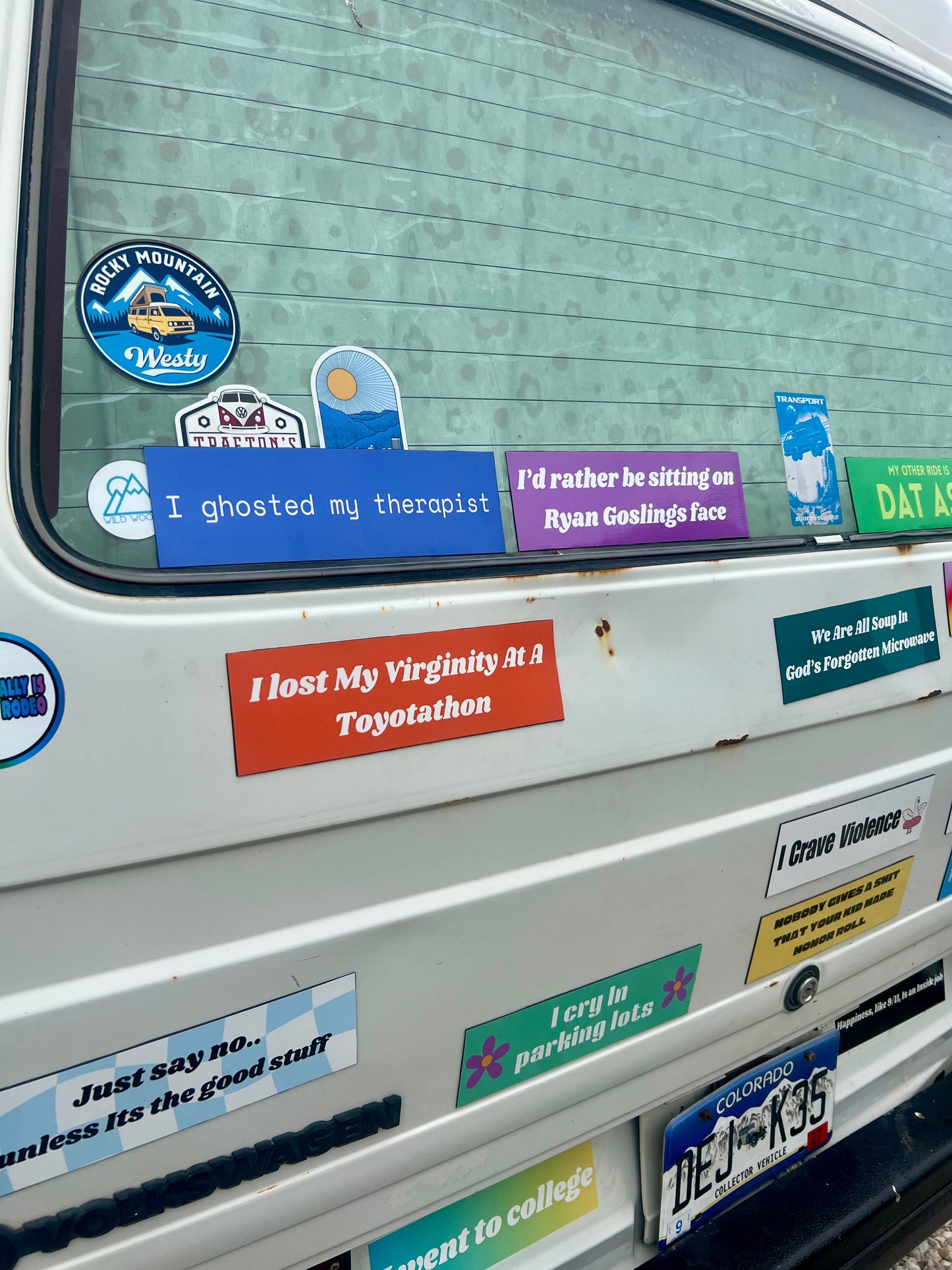 I Lost My Virginity at a Toyotathon Sticker