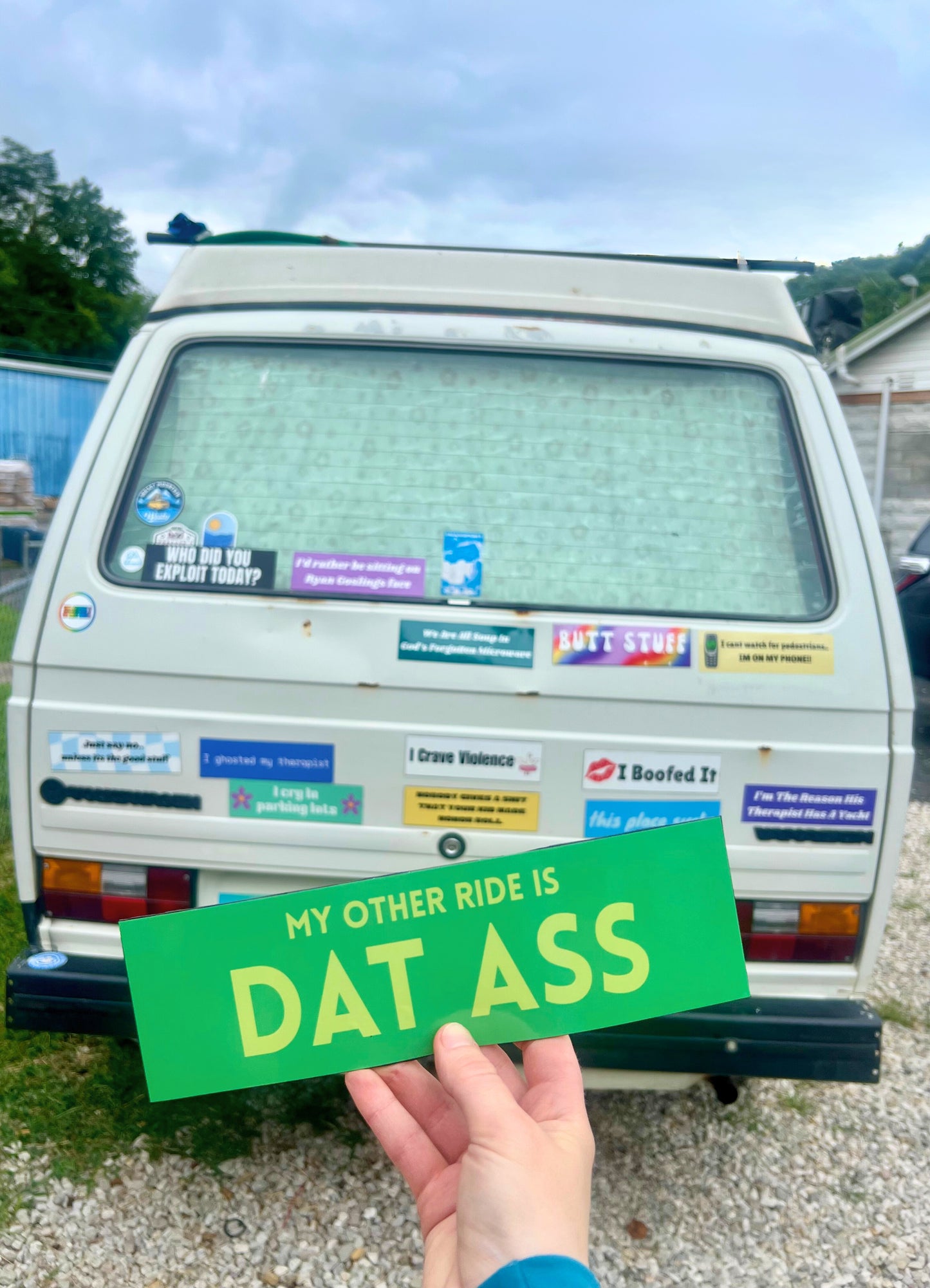 My Other Ride is DAT ASS Sticker