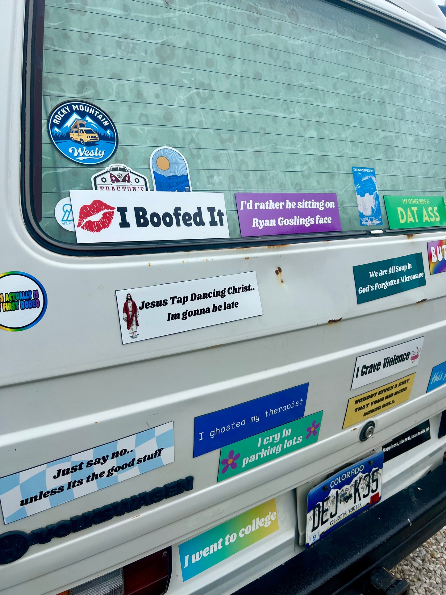 Jesus Tap Dancing Christ Sticker