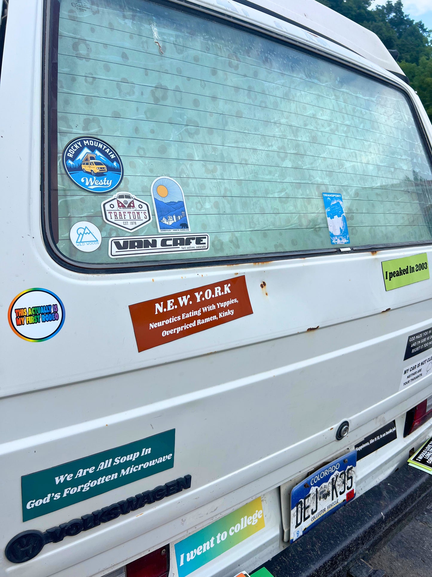 NEW YORK Acronym Sticker