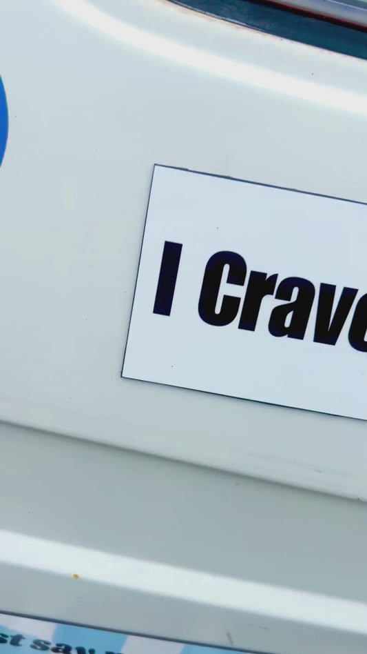 I Crave Violence- Goose Sticker